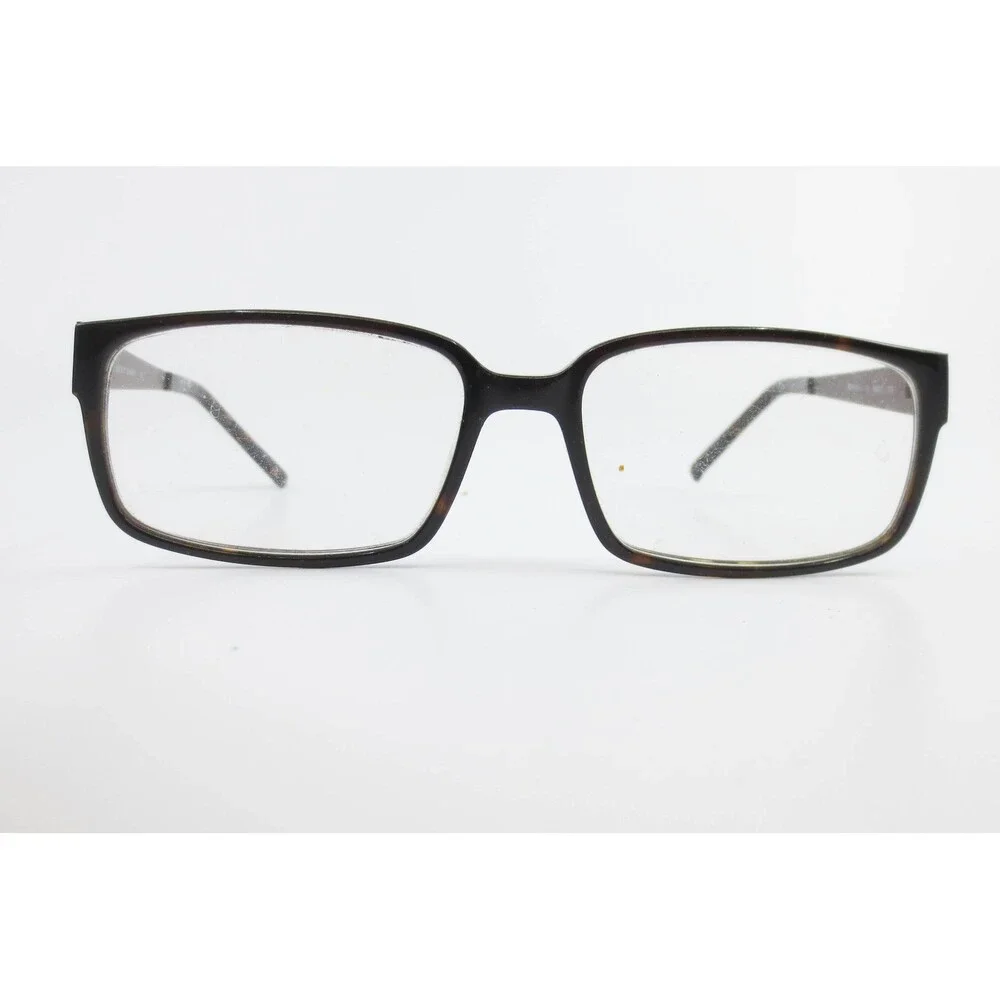 Hackett London HEK1054 12 Dark Tortoise Shell Rectangular Eyeglasses 58-17-150